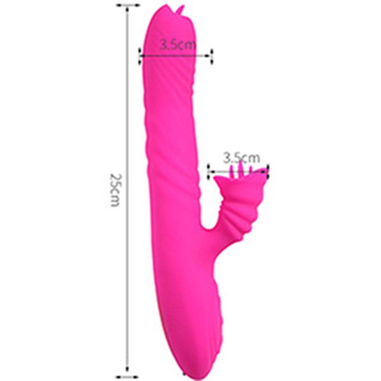 Tongue Telescopic Classic Vibrator