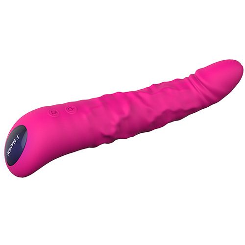 Silicone Classic Vibrator (21 × 3 × 3 cm)