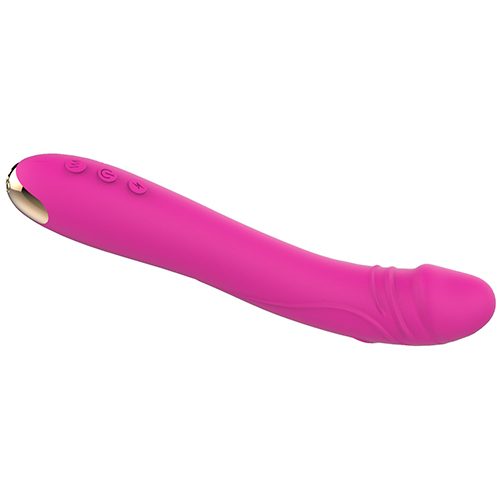Silicone Classic Vibrator (23 × 4 × 4 cm)