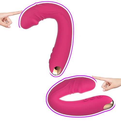 Silicone Classic Vibrator (23 × 4 × 4 cm)