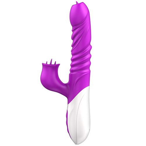Silicone Tongue G-spot Vibrator