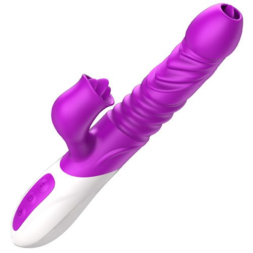 Silicone Tongue G-spot Vibrator