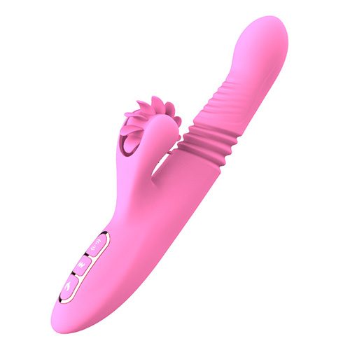 Telescopic Tongue G-spot Vibrator