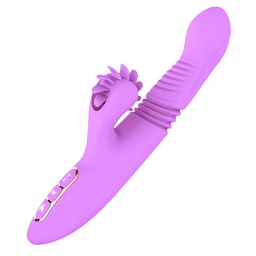 Telescopic Tongue G-spot Vibrator