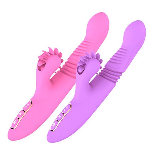 Telescopic Tongue G-spot Vibrator