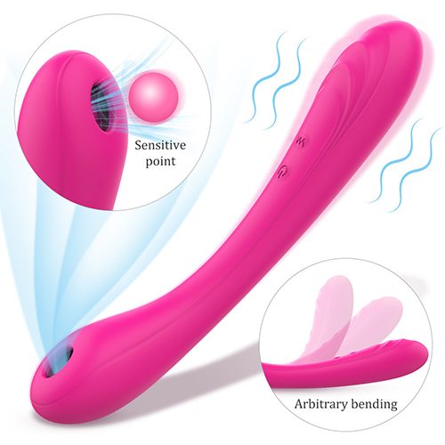 Suction G-spot Vibrator (21 × 4.3 × 3.4)