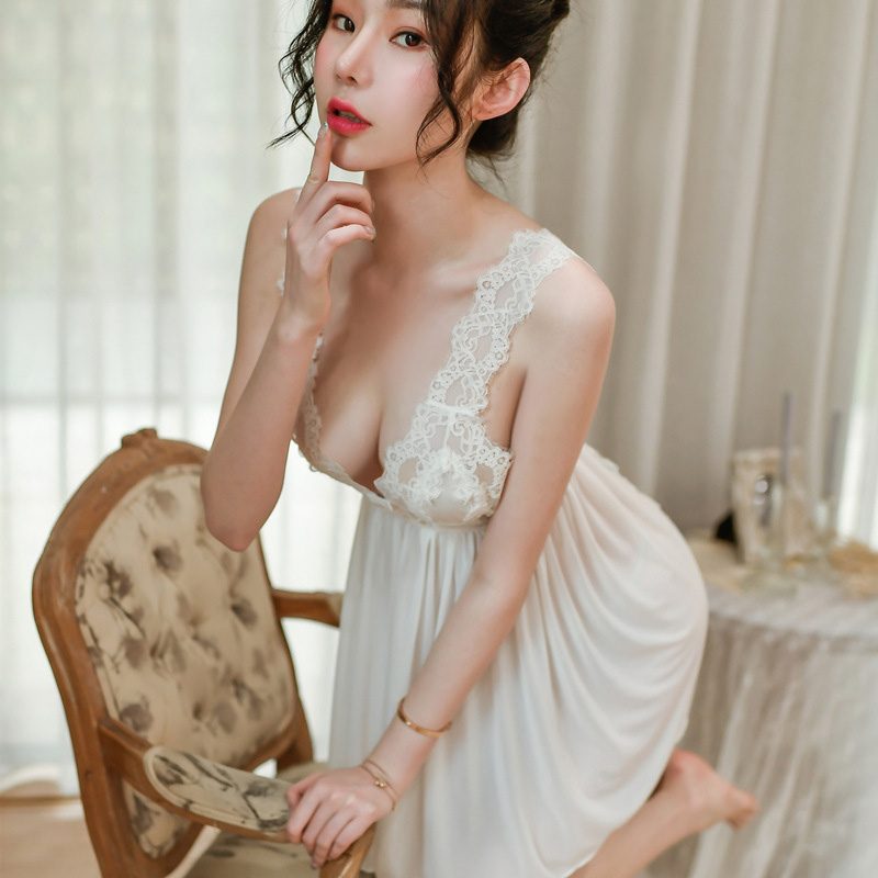 Lace Lingerie Set in Polyester