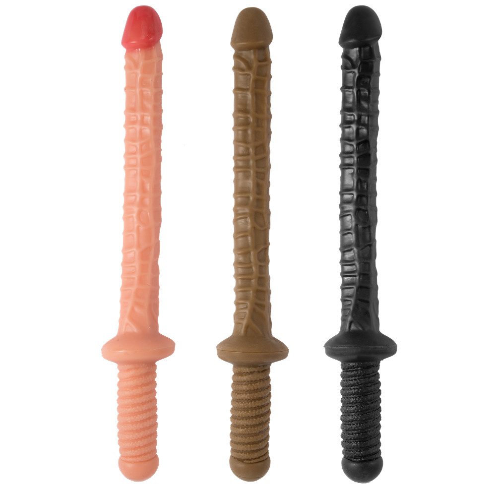 Silikon-Penis-Dildo (47 × 3.5 cm)