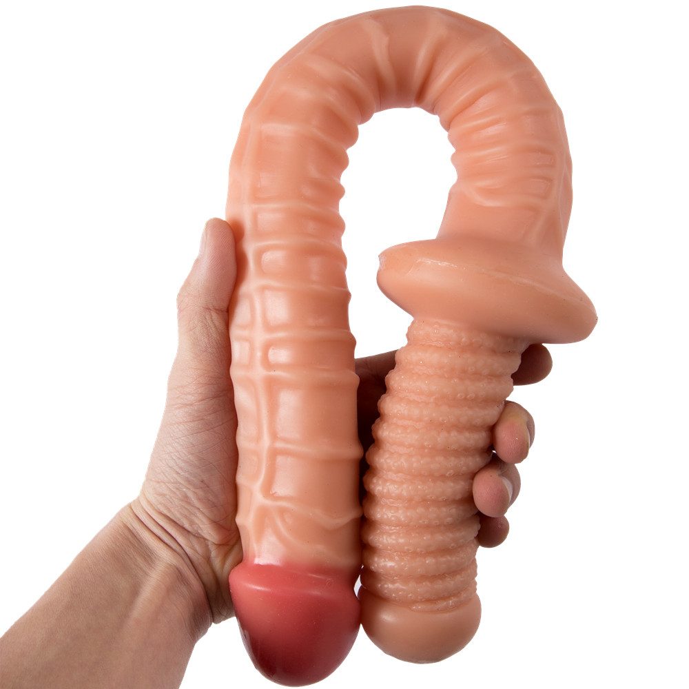 Silikon-Penis-Dildo (47 × 3.5 cm)