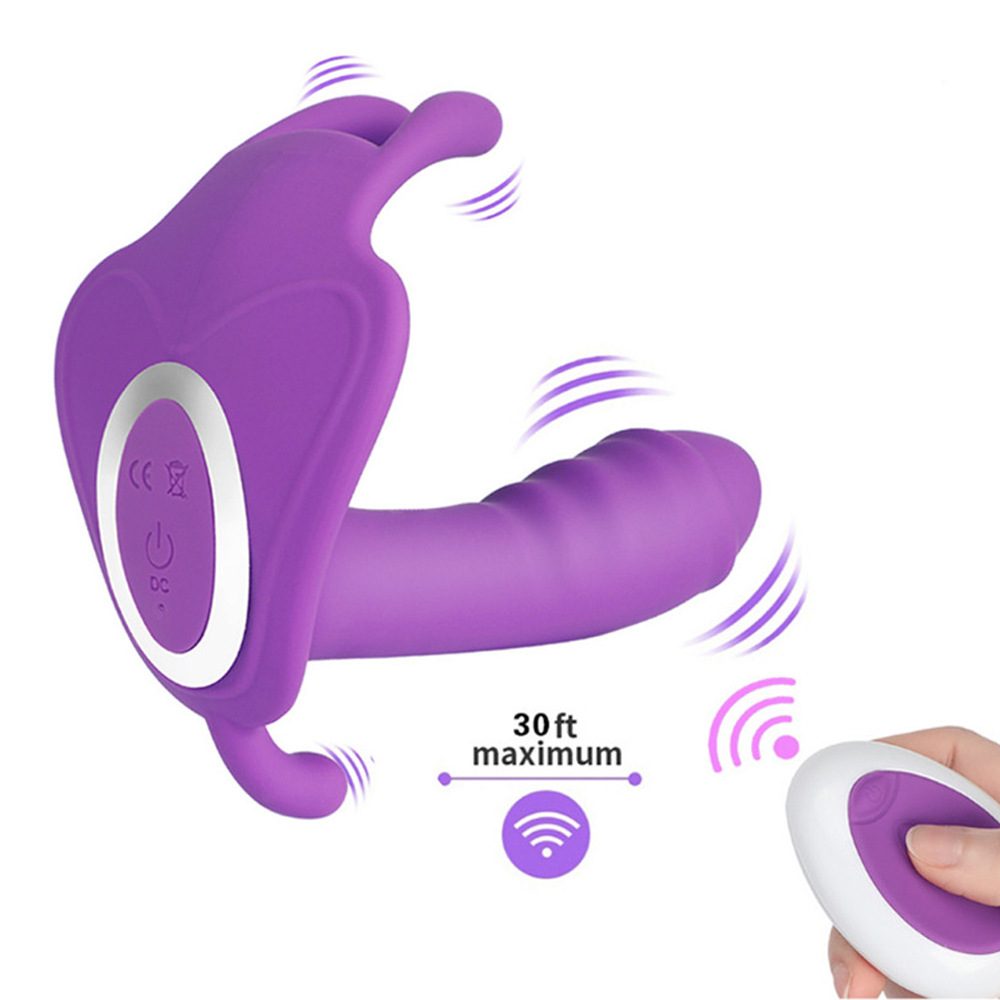 Vibrador conejo mariposa