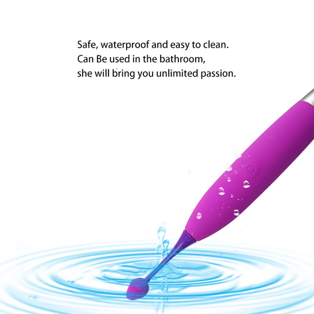 Vibration Massage G-spot Vibrator in Silicone & ABS
