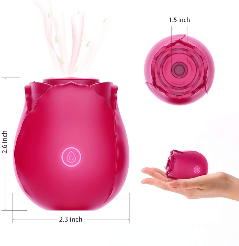 Vibrador conejo con ventosa para pezones