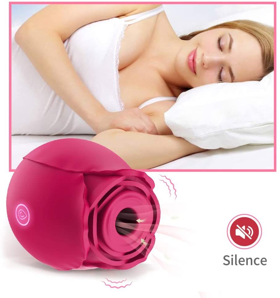 Vibrador conejo con ventosa para pezones
