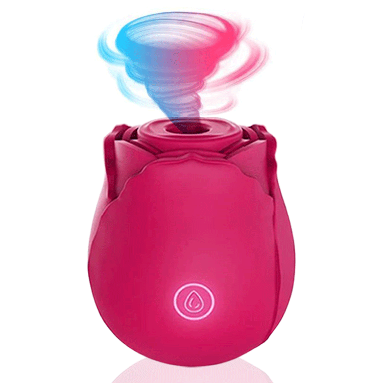 Vibrador conejo con ventosa para pezones