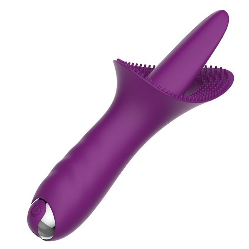 Vibrador conejo de barra para lengua