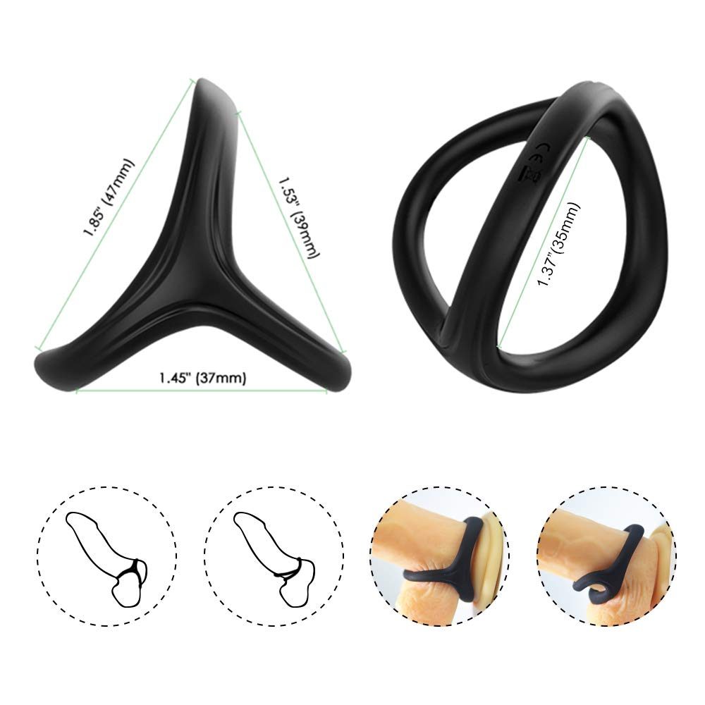 Silicone Penis Cock Ring (5.4 cm)