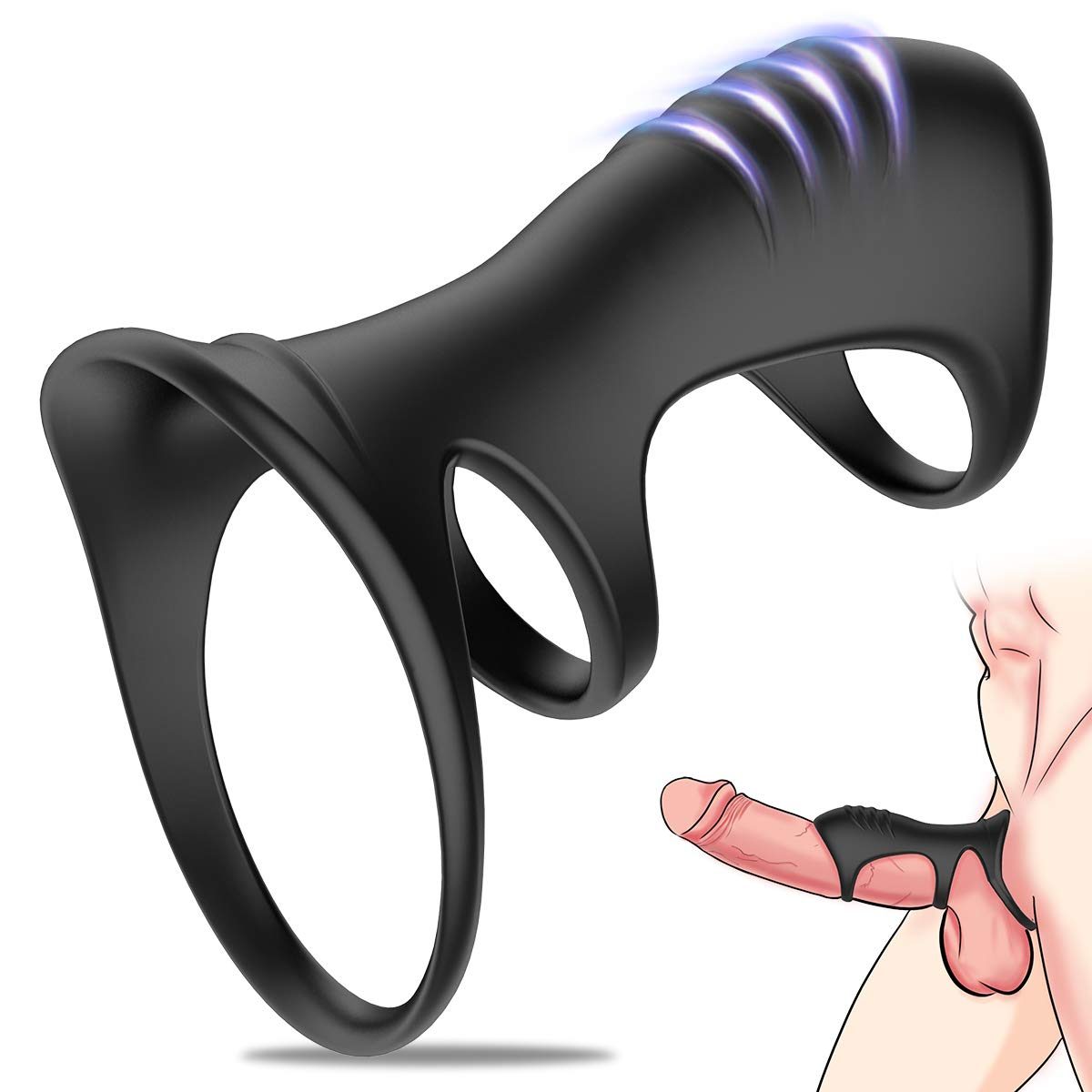 Delay Locking Prostate Massager