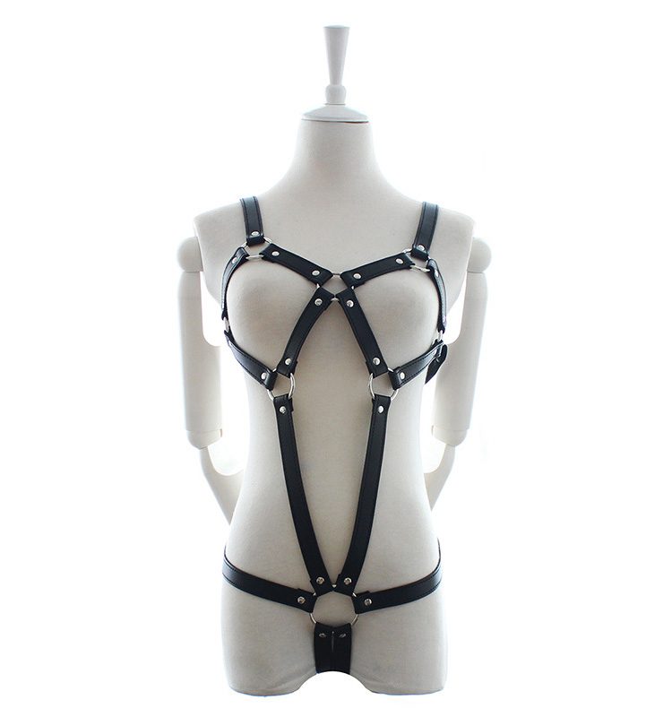 Kit harnais en cuir bondage