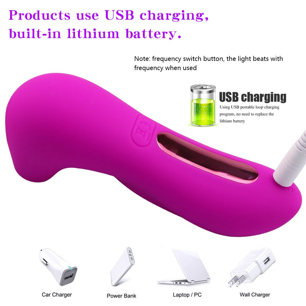 Vibrador conejo con lengua clitoriana