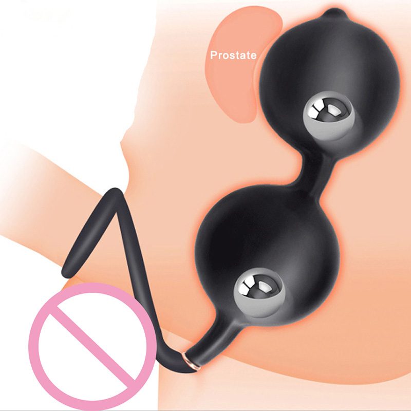 Anal Prostate Massager in Silicone & ABS