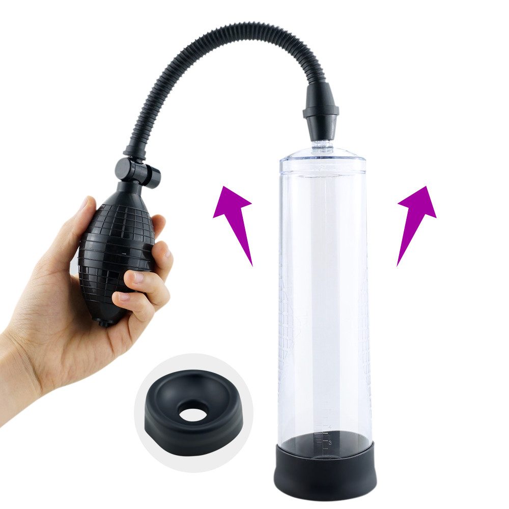 Suction Penis Pump in Silicone & ABS