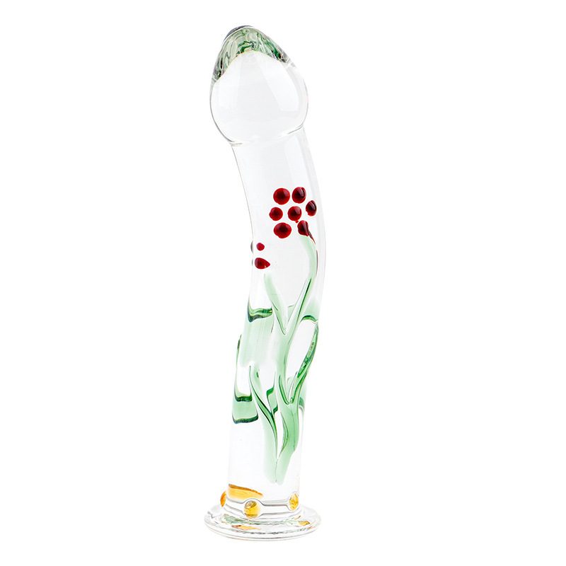 stick en verre cristal pour pénis