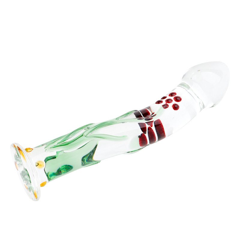 Crystal Penis Glass Toy Stick