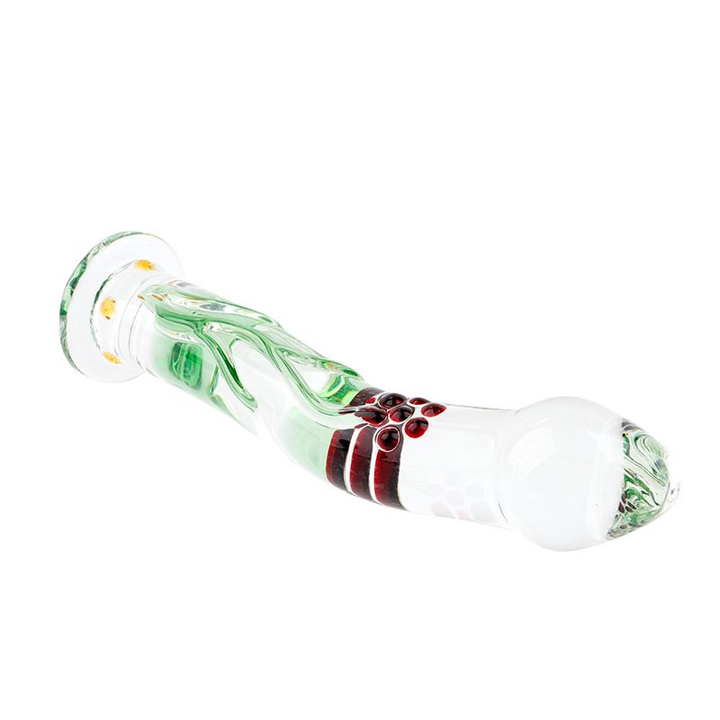Crystal Penis Glass Toy Stick