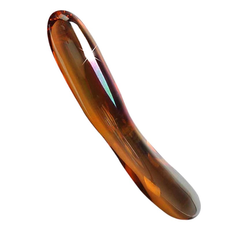jouet en verre cristal pour pénis (18 cm)