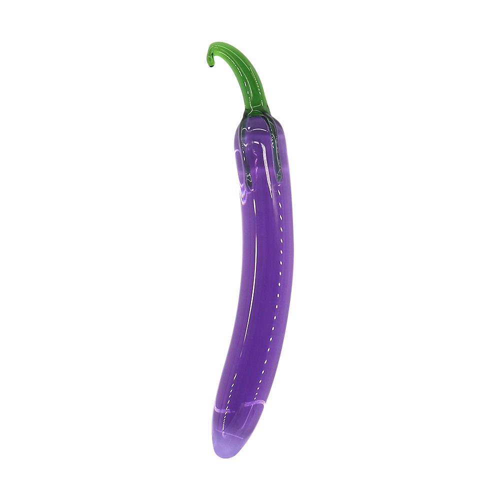Vibrador conejo de cristal (para uso anal)