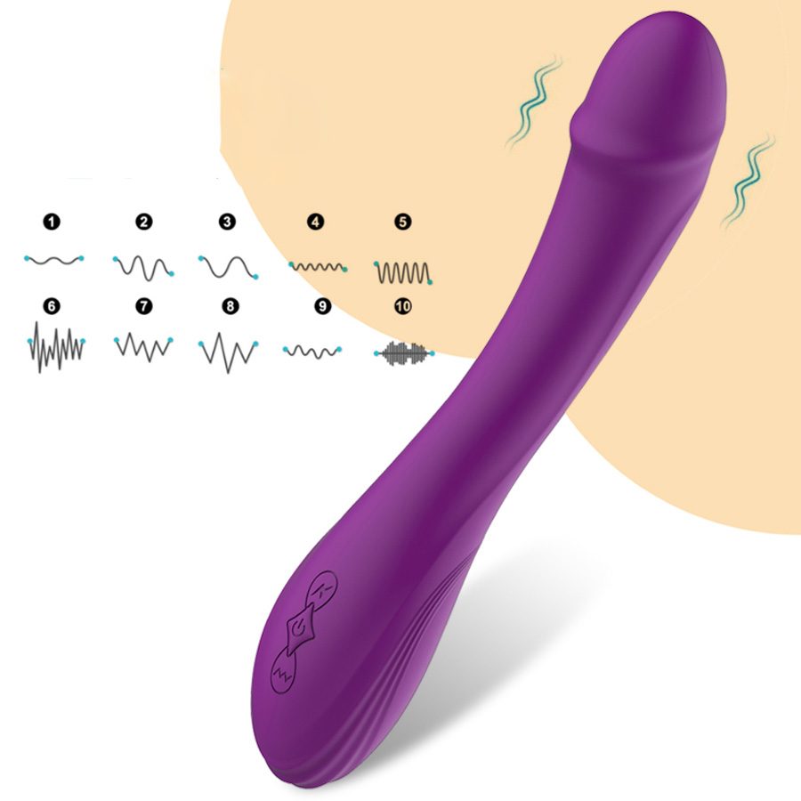 Clitoral Classic Vibrator – Rose Red or Purple