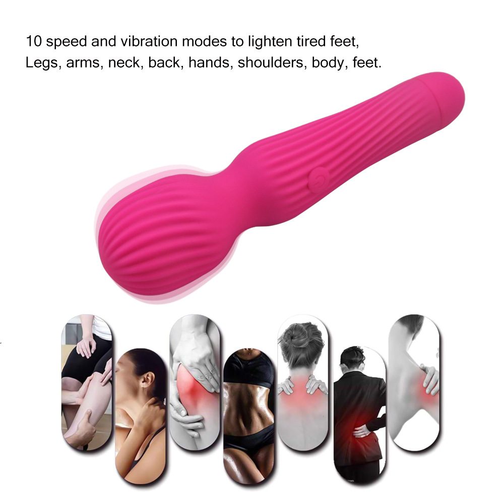 Massage Classic Vibrator in Silicone & ABS