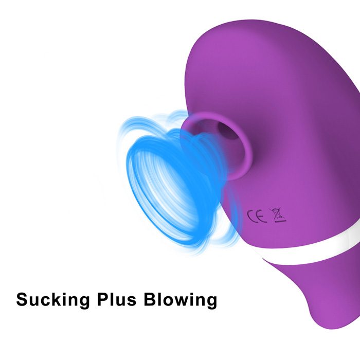 Tongue Suction Vibrating Egg