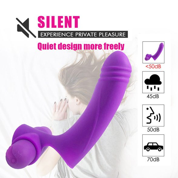 Rechargeable Silicone G-spot Vibrator Finger