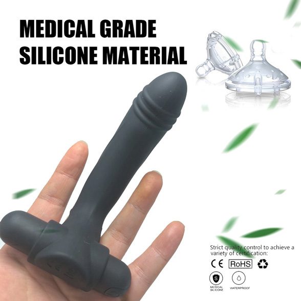 Rechargeable Silicone G-spot Vibrator Finger