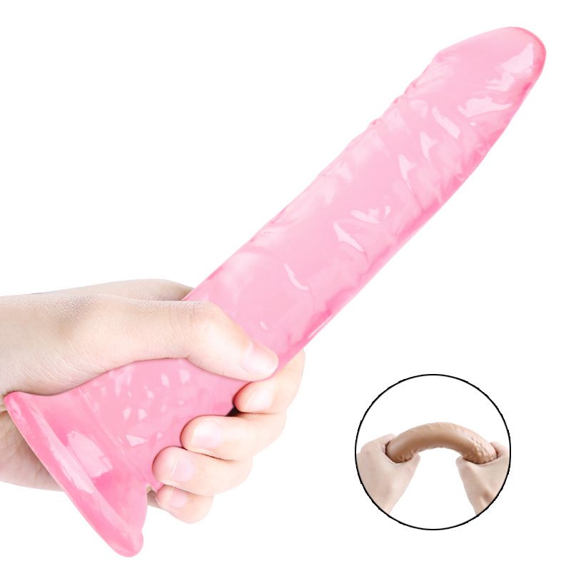 Dildo a pene in gelatina
