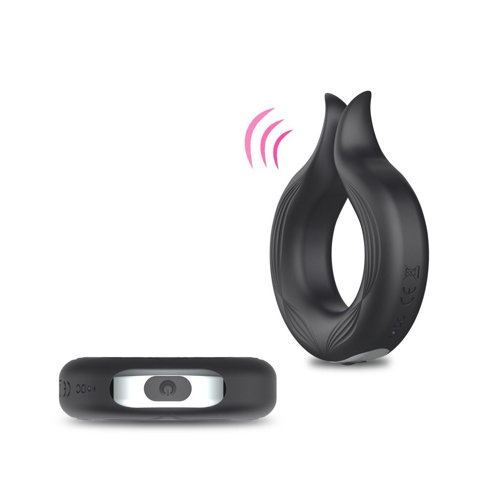 Rechargeable Silicone Cock Ring Vibration