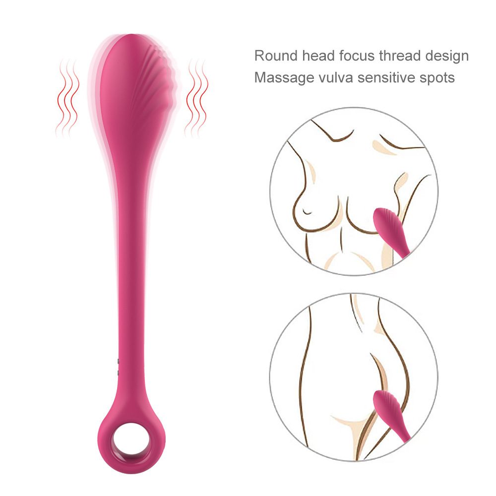 Vibration Massage G-spot Vibrator – Purple or Rose Red
