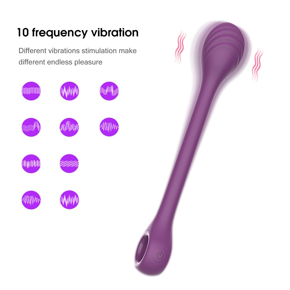 Vibration Massage G-spot Vibrator – Purple or Rose Red