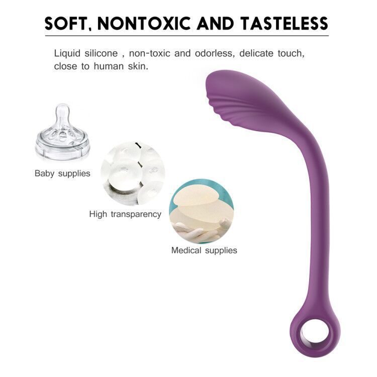Vibration Massage G-spot Vibrator – Purple or Rose Red