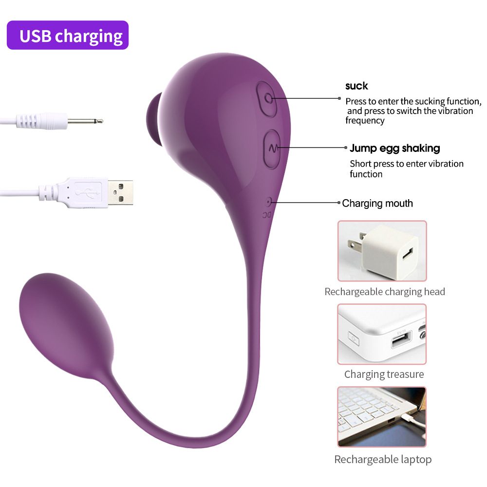 Suction Vibrating G-spot Vibrator Massage