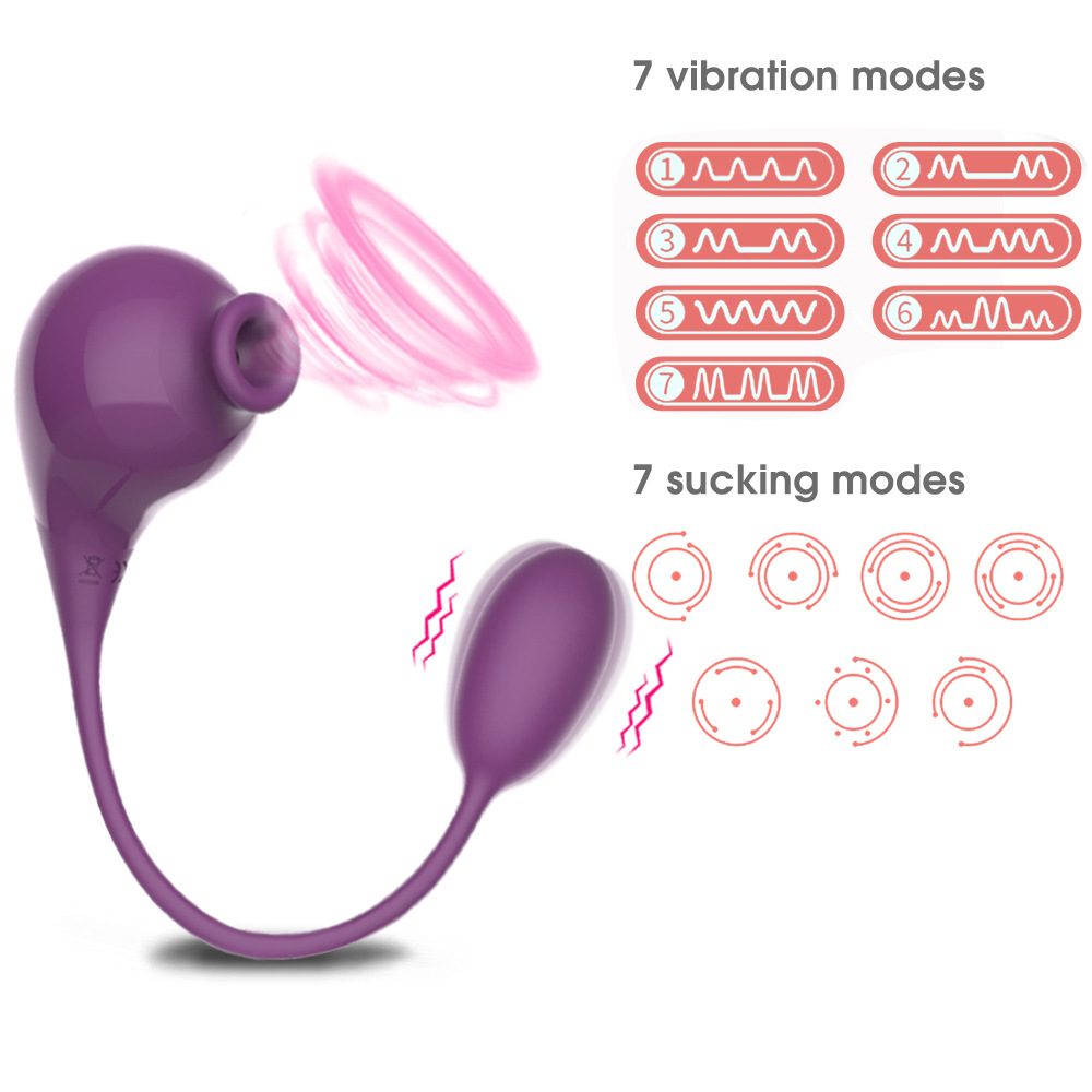 Suction Vibrating G-spot Vibrator Massage