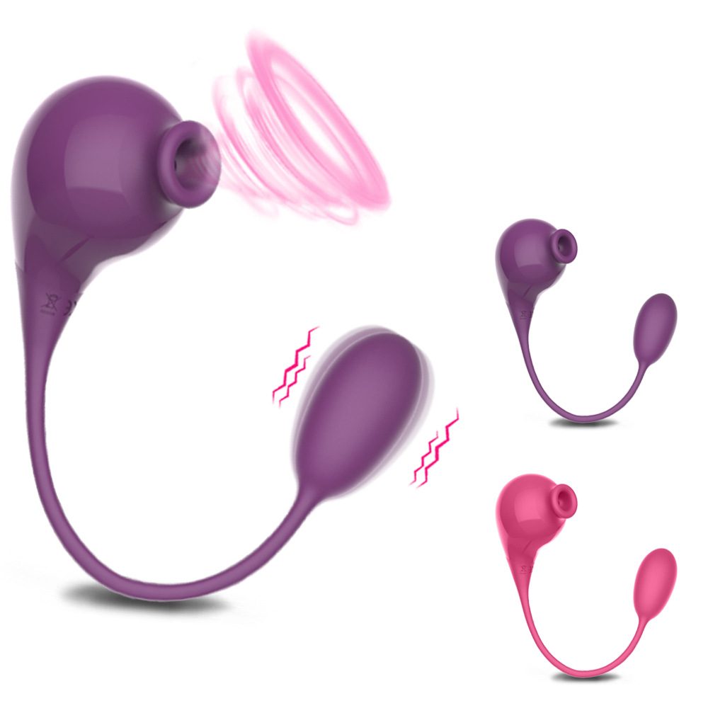 Suction Vibrating G-spot Vibrator Massage