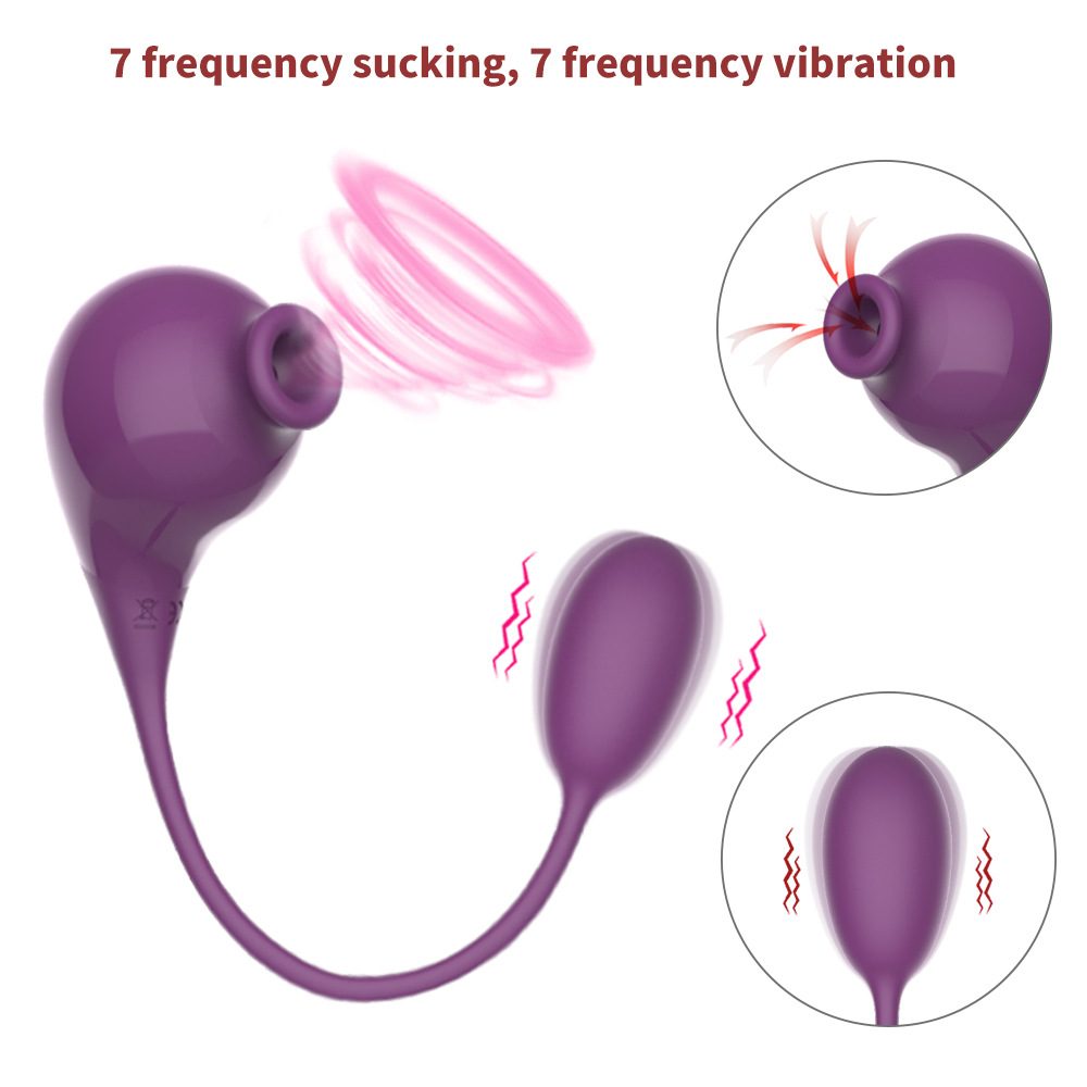 Suction Vibrating G-spot Vibrator Massage