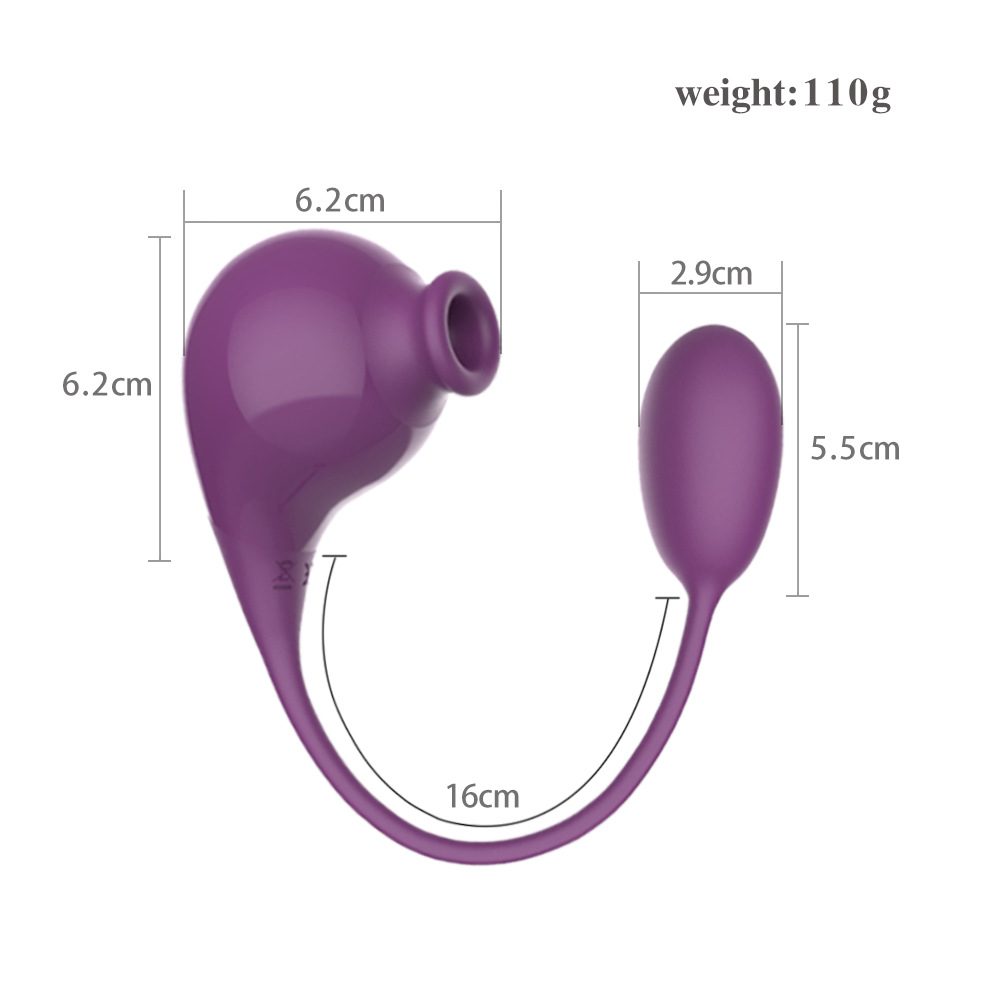 Suction Vibrating G-spot Vibrator Massage