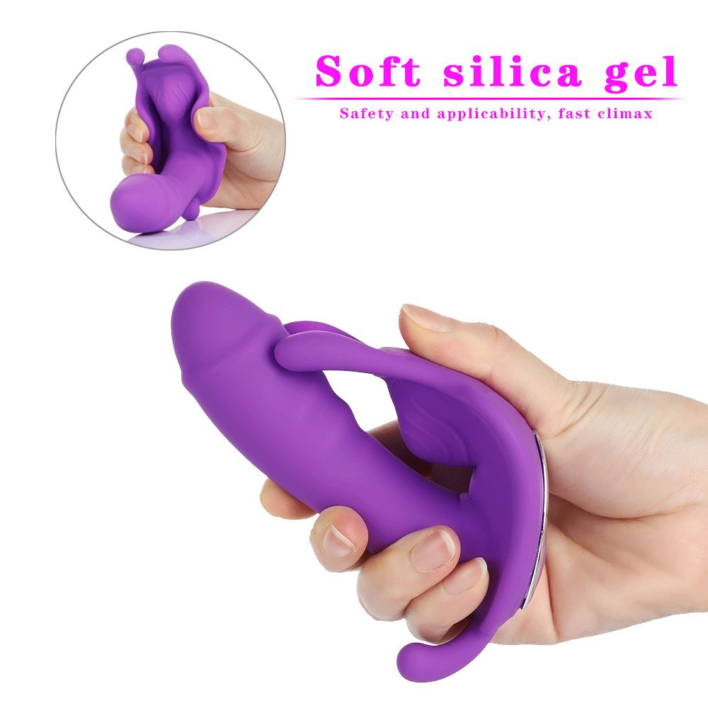Wearable Butterfly Rabbit Vibrator Penis