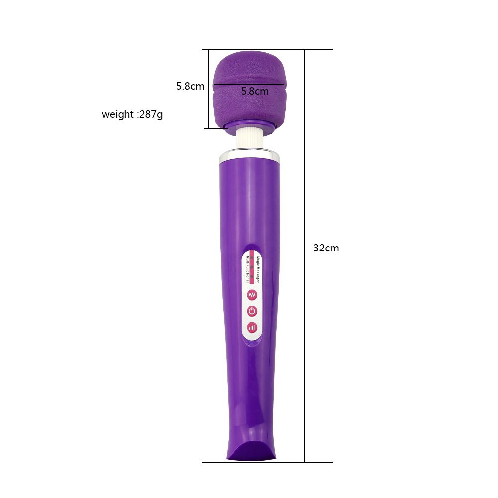 Vibrador clássico em bastão de vibração e massagem