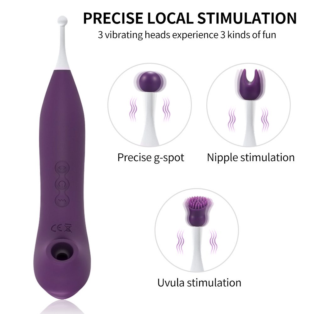 Vibratore classico con aspirazione Honey