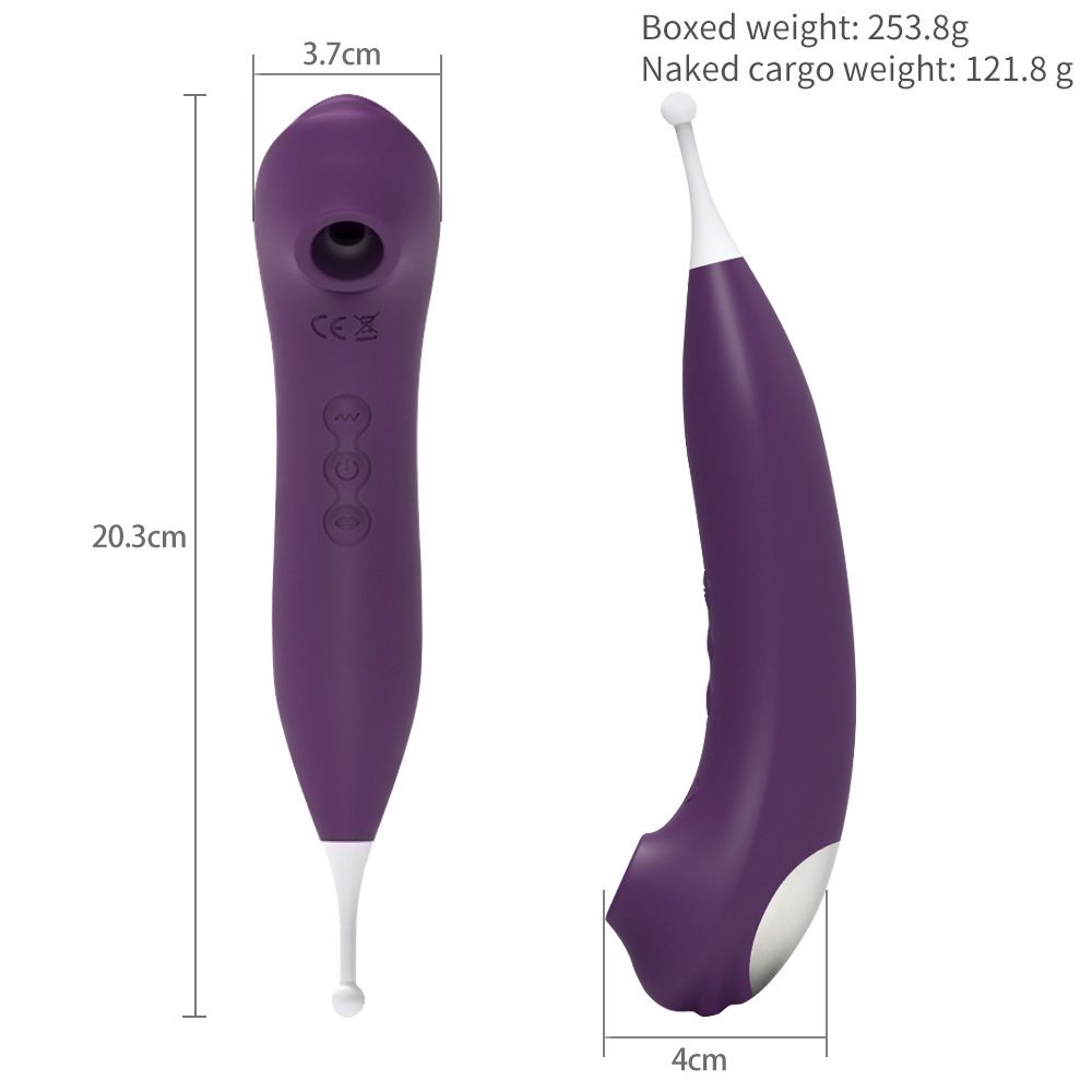 Vibratore classico con aspirazione Honey