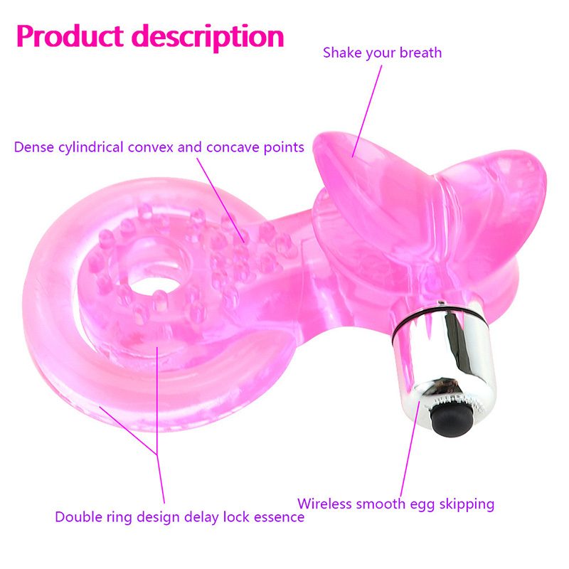 Tongue Vibration Cock Ring